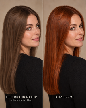 Was passiert bei einer permanenten Haarfarbe im Haar?